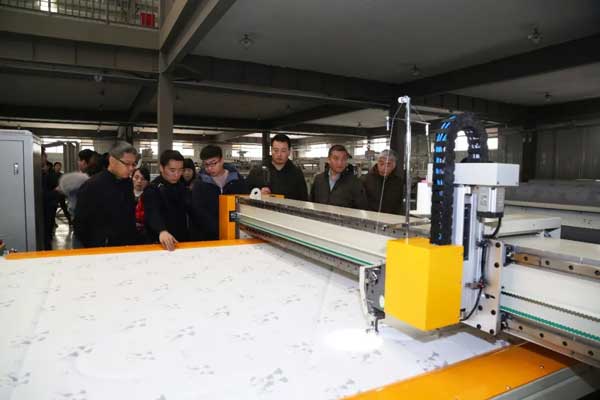  visit Quilting machine workshop