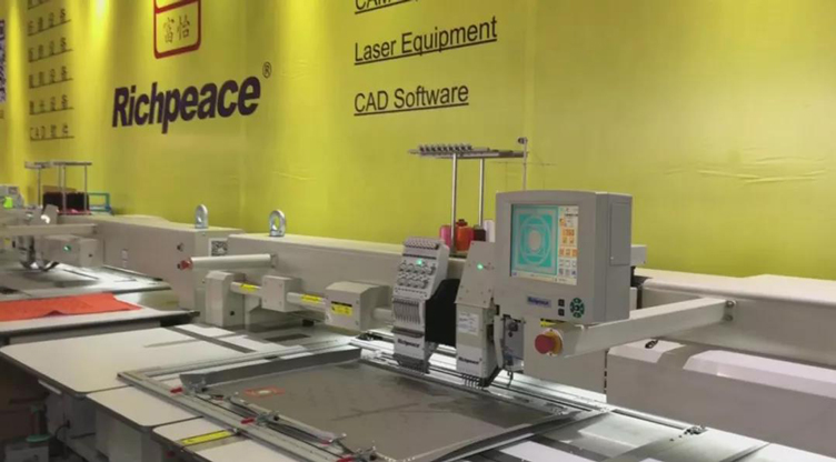 Richpeace Computerized Perforation Sewing Embroidery Machine