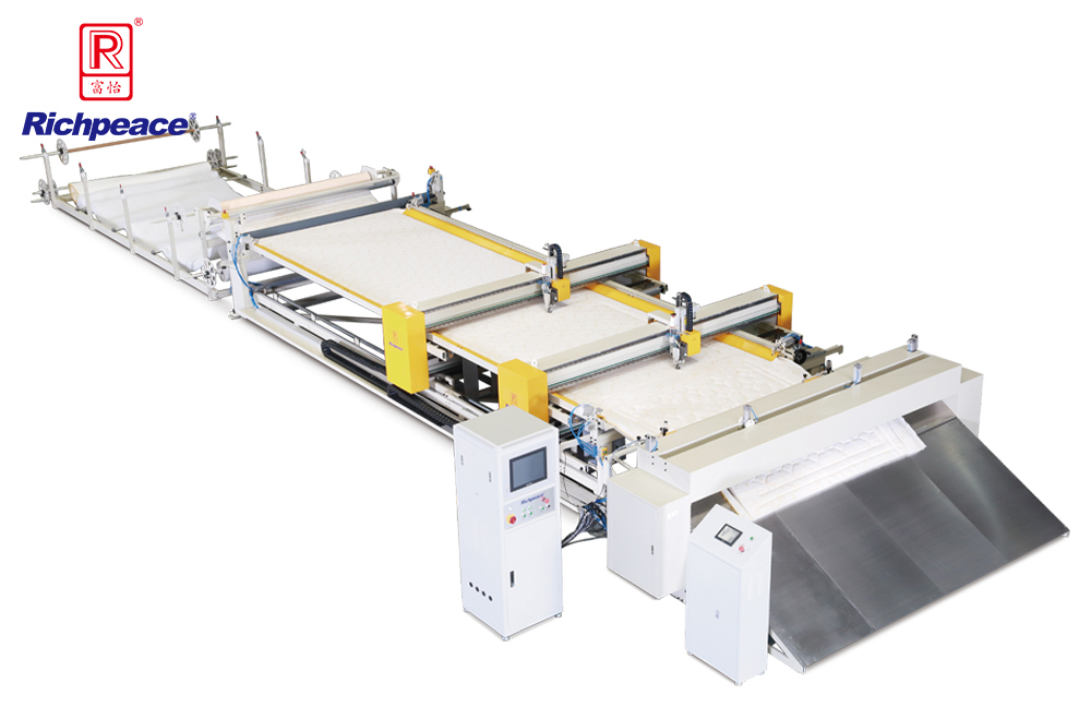 Richpeace Computerized Double Saddles Quilting Machine