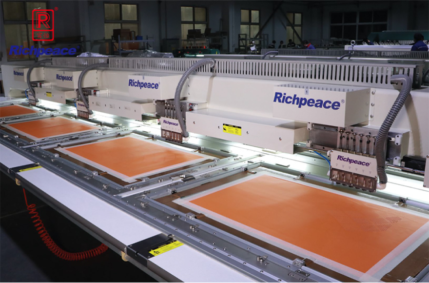 Richpeace Automatic Multi-head Perforation MachineWith Heavy Mechanical Design (6-size fixed head)