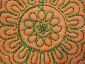 Richpeace Computerized Multi-color Double Roll Quilting and Embroidery Machine